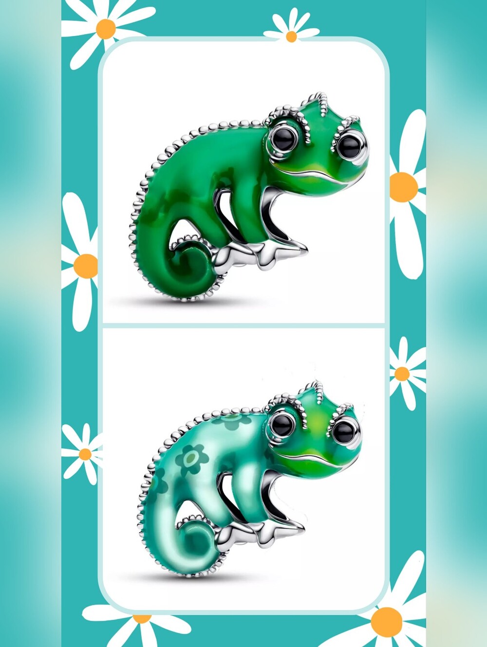 Disney's Tangled Pascal Color-Changing Chameleon Charm by Pandora